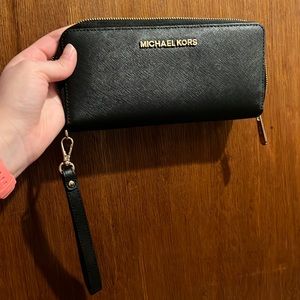 Michael Kors Large Black Wallet